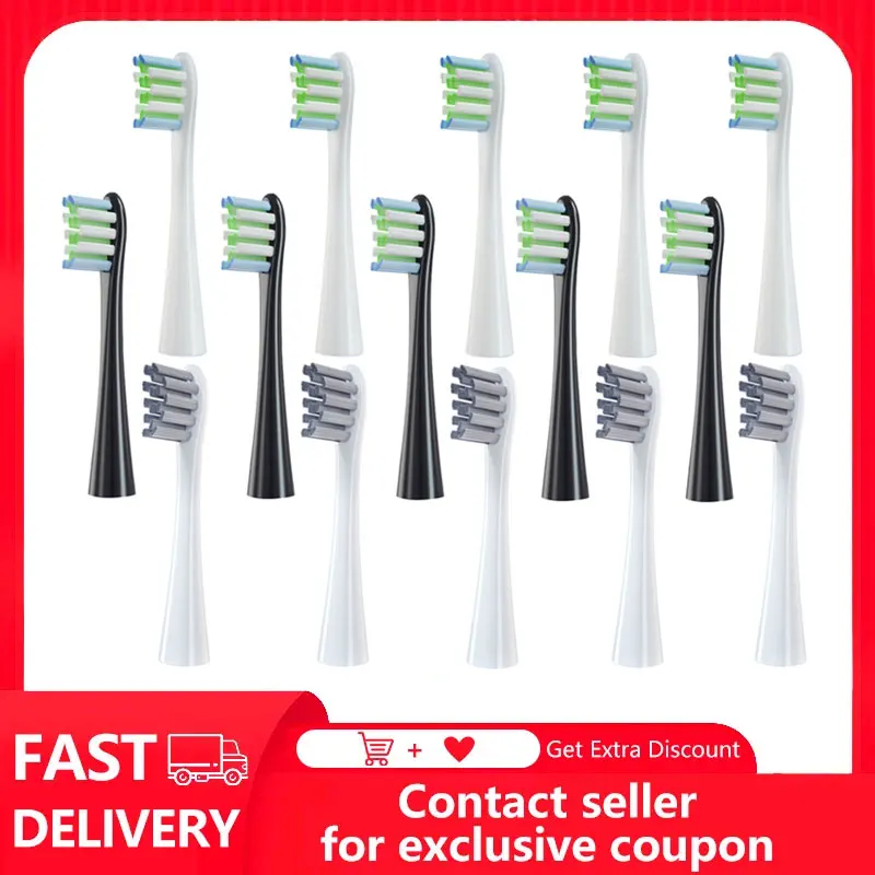 For Oclean Replaceable Electric Toothbrush Brush Heads for Oclean X/X PRO/ Z1/ F1/One/ Air 2/SE Soft DuPont Bristle Nozzles