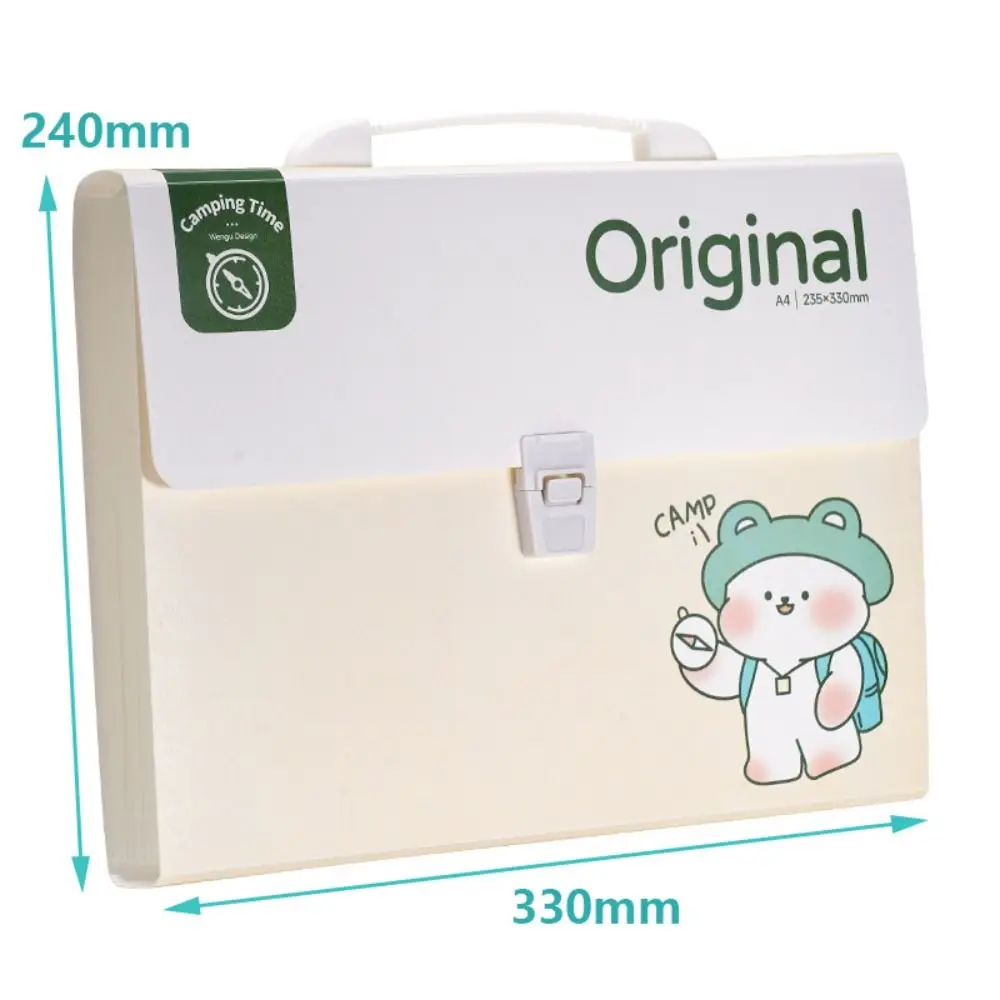 Carpeta de archivos A4 portátil, organizador de alta calidad, impermeable, 12 bolsillos, bolsa de documentos, almacenamiento clasificado, portafolio de PP, estudiante