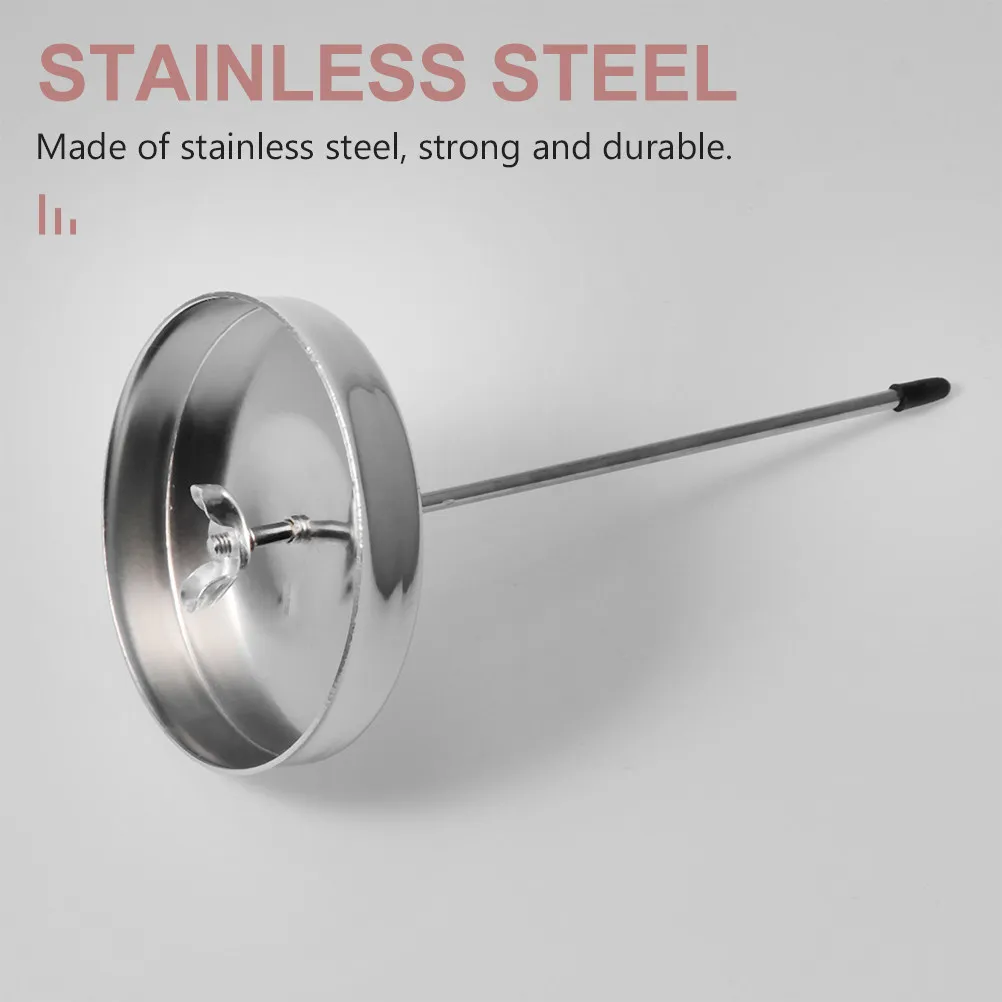 3Pcs Receipt Straight Rod Stainless Steel Desk Bill Holder Office Memo Organizer Stainless Steel Receipt Holder