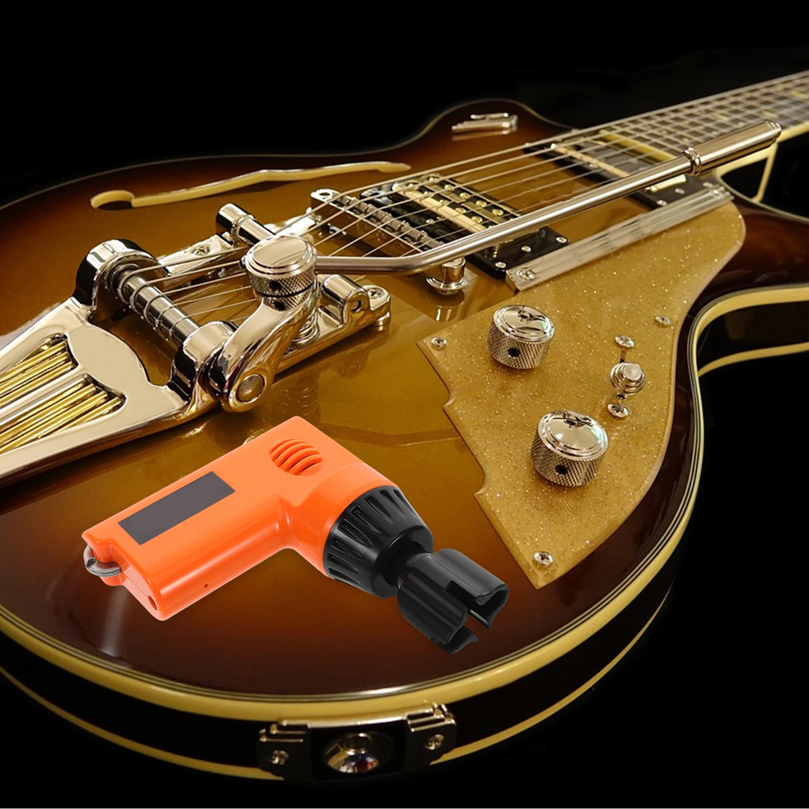 

Electric Guitar Automatic String Winder Cutter Durable Accessories Fast String Change Accurate Tuning for Acoustic Classical