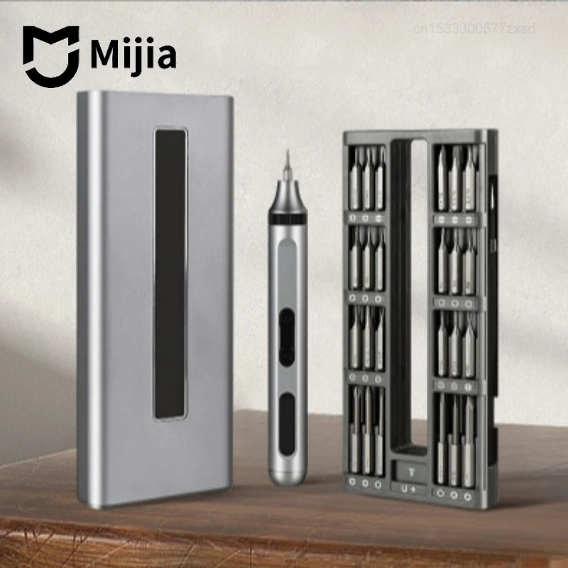 Mijia Mini Electric Precision Screwdriver Set Portable Screwdriver Set Power Tool Kit Magnetic Screw Kit for Watch Phone Repair