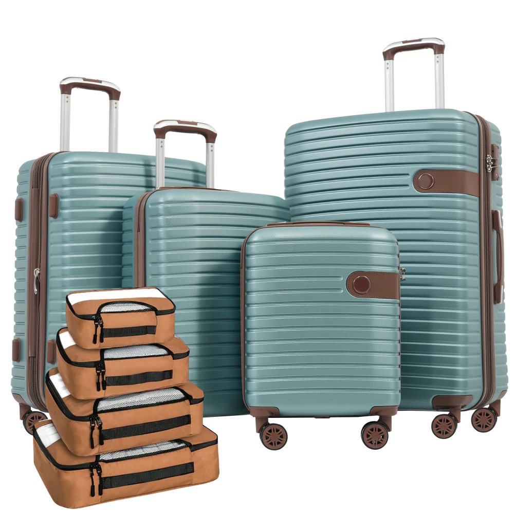 Expandable Hard Shell Luggage Set - 4-delige koffersset, ABS harde schaal lichtgewicht