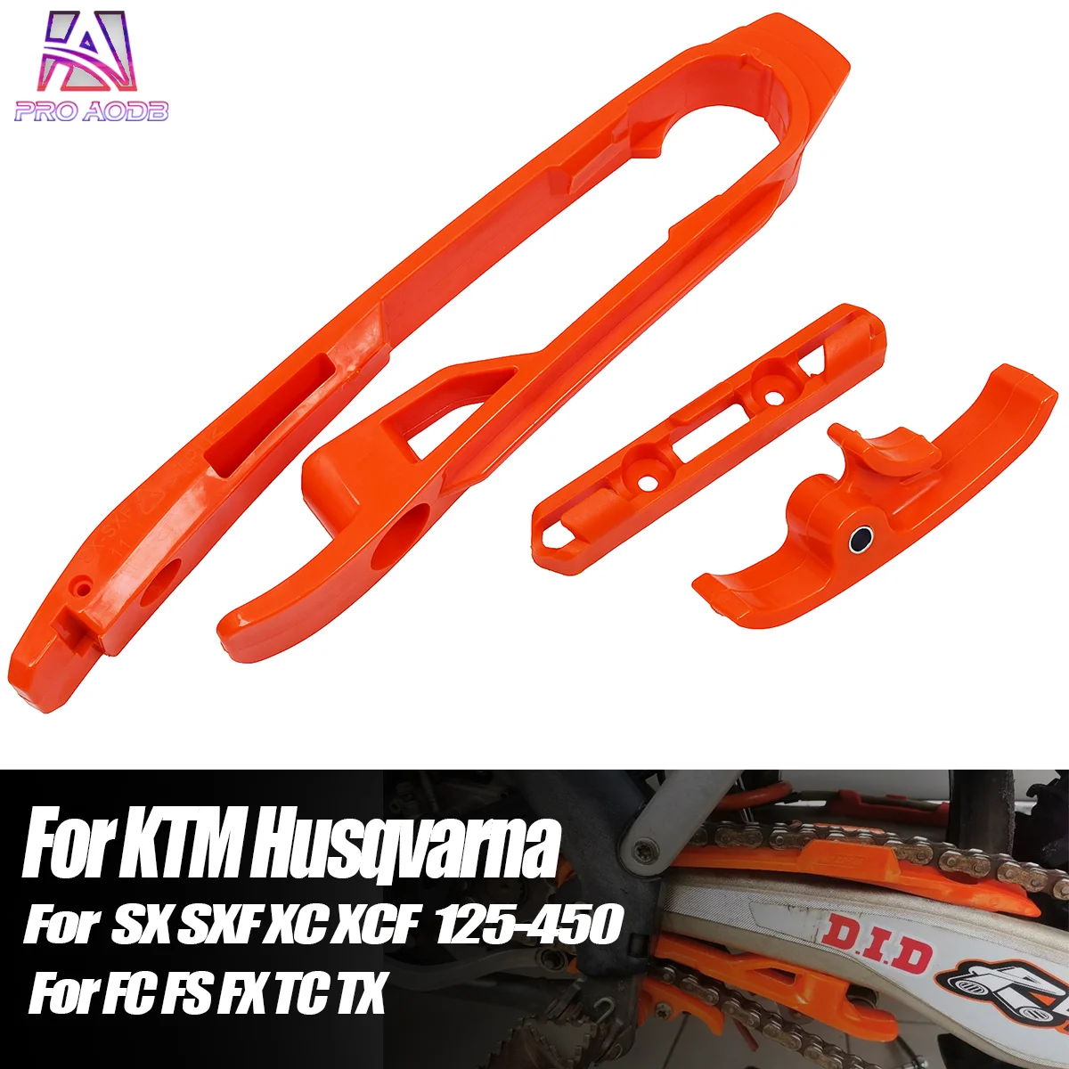 High Quality Dirt Bike Swingarm Chain Slider Sliding Guide For KTM SX XC XCF SXF Husqvarna FC FE FS FX TC TE TX Motorcycle Parts