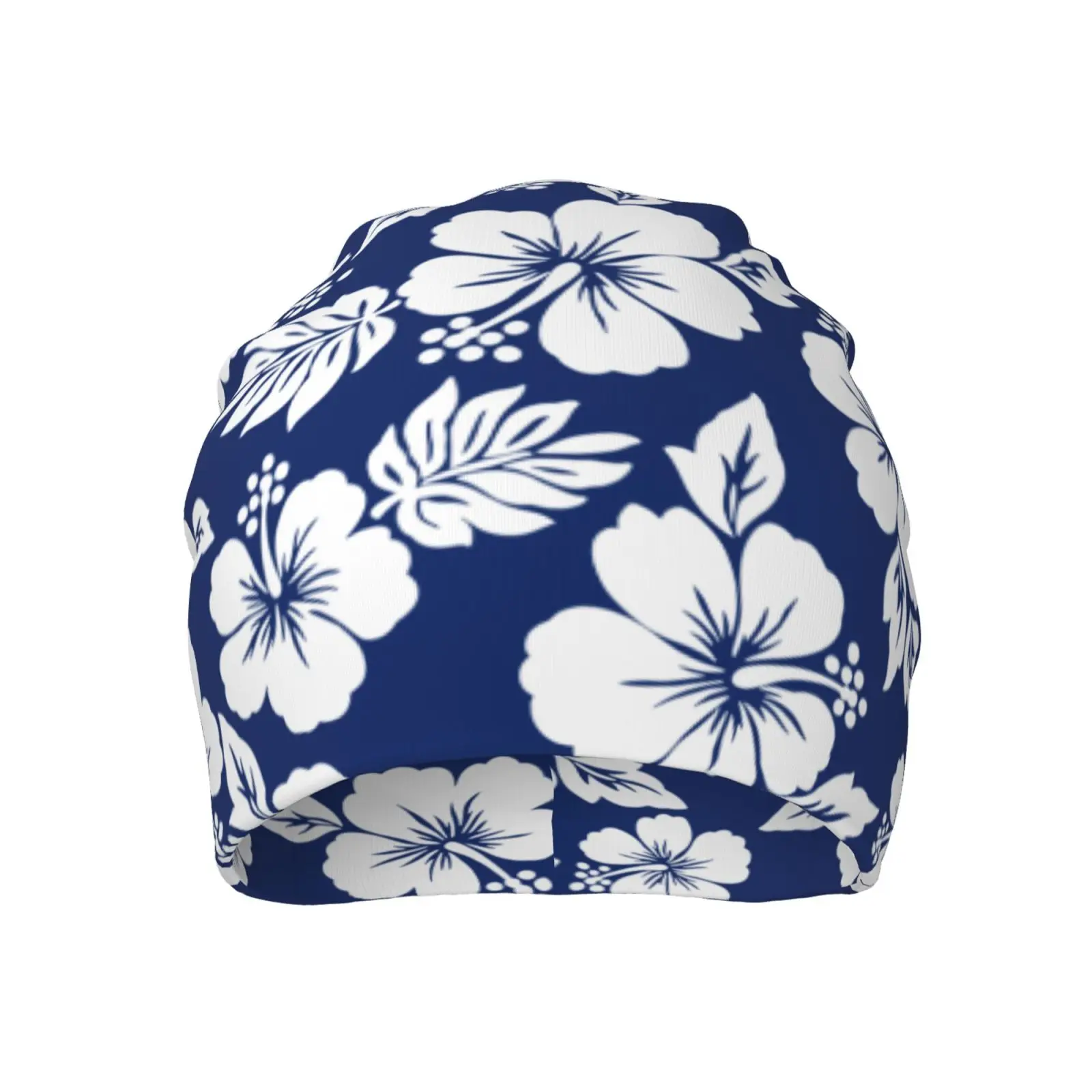 Floral Print Pattern Knitted Hat Retro Street Hip-hop Universal Skin Friendly Comfortable Warm Winter Hat Outdoor Casual Gift