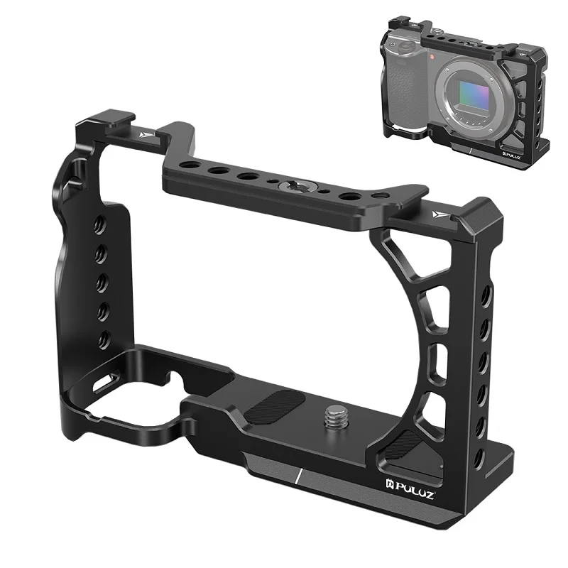 

Metal Camera Cage Expansion Mount Stabilizer Rig For Sony A6500 / A6400 / A6300 / A6000 Camera Accessories ﻿