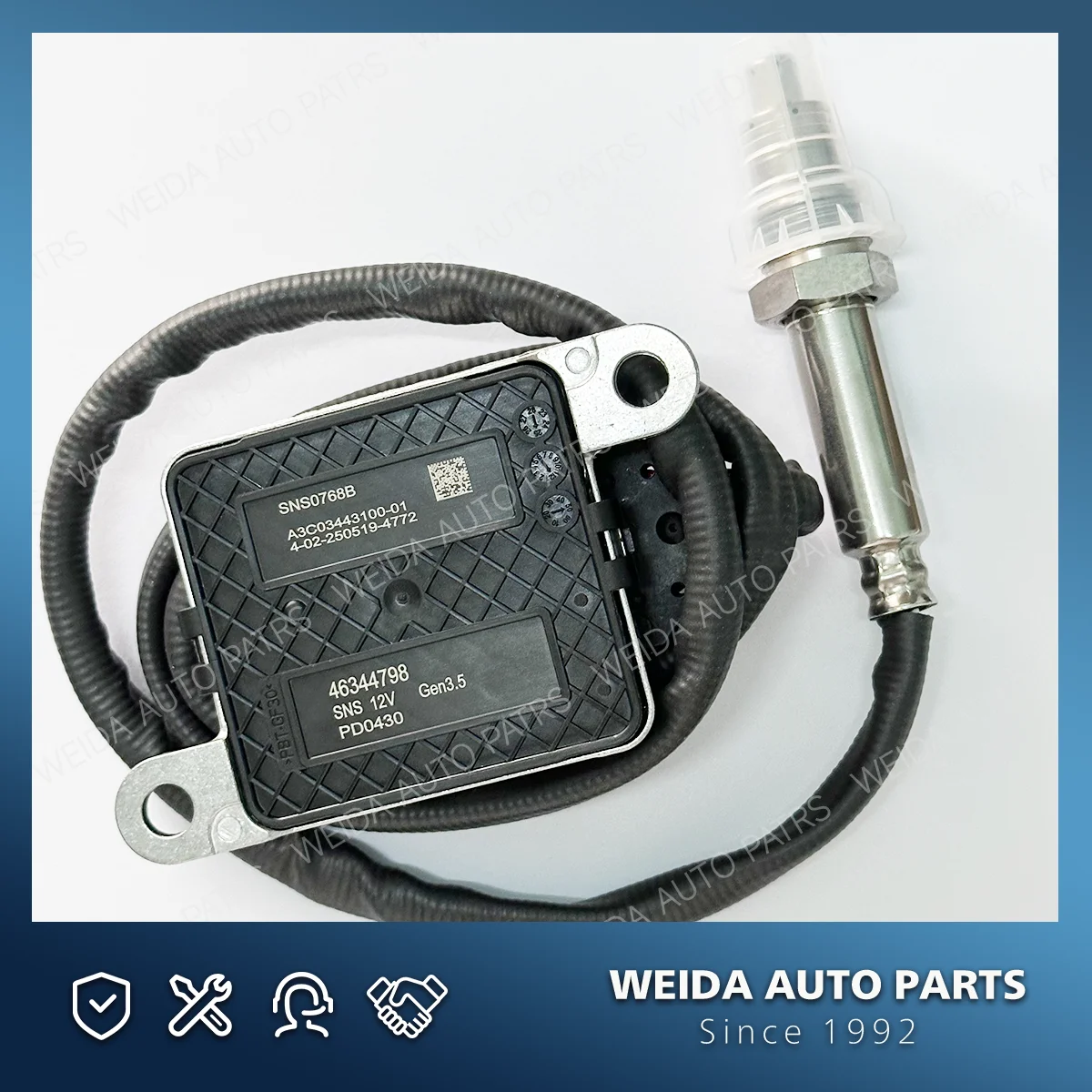 NOx Sensor, NOx catalytic converter - HOF7557156 HOFFER - 46344798, 55282709, K68500660AA