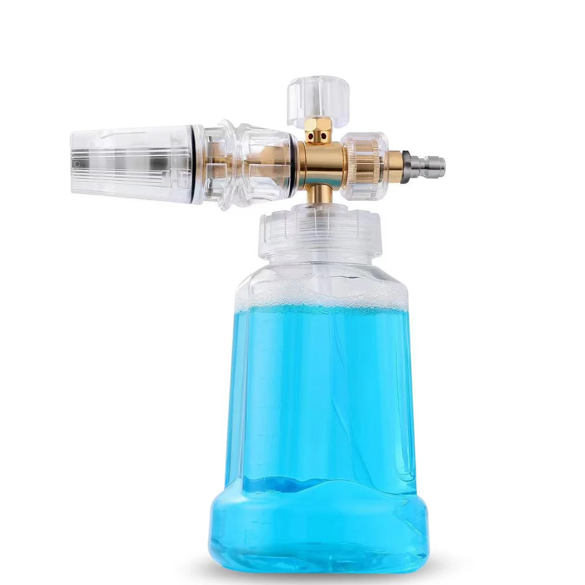 

Thickened adjustable motorcycle cleaning machine foam PA foam spray pot transparent car wash water gun cleaning accessories