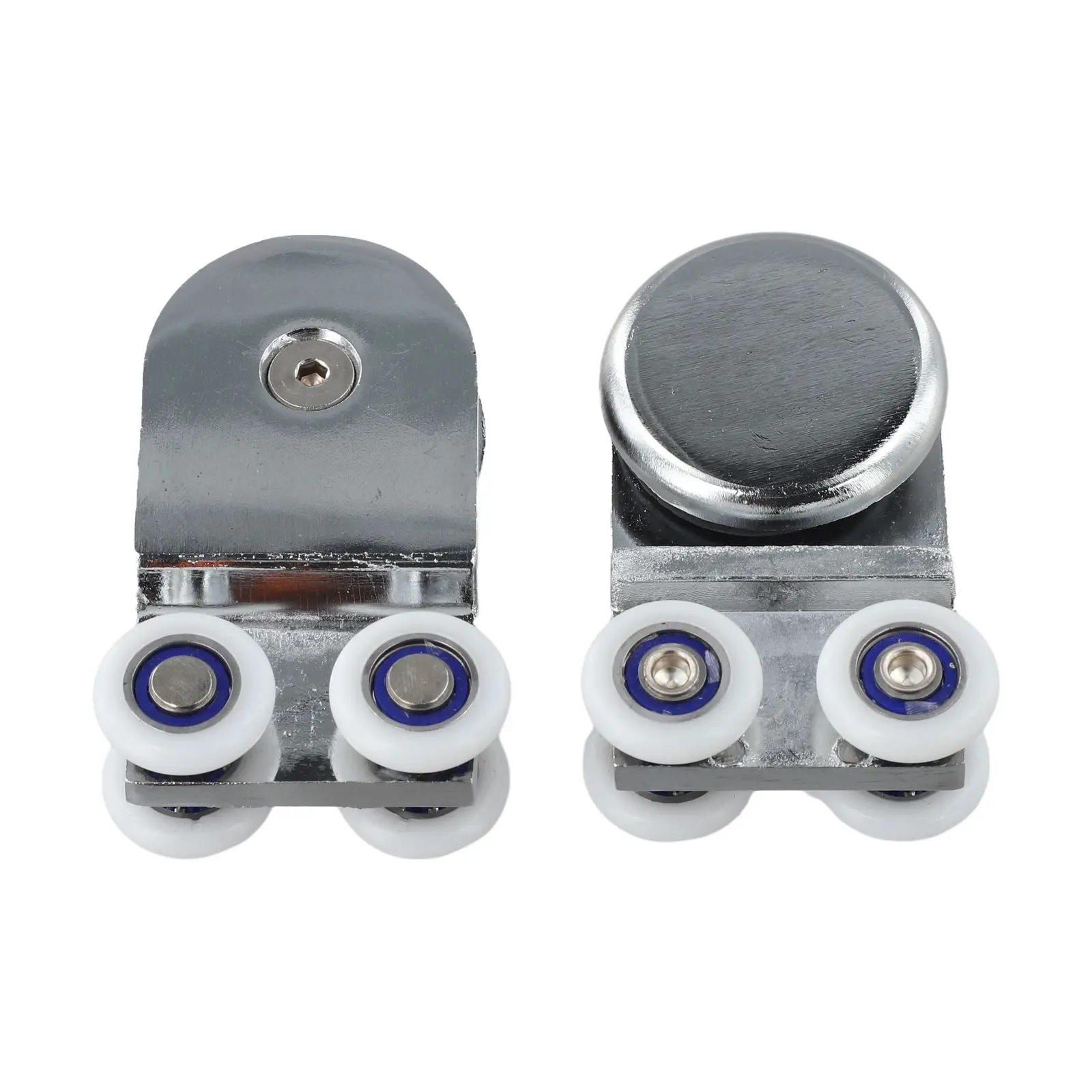 For Bathroom Use Aluminum Alloy Roller 7.2cm X 2.3cm Compatible With 6-10mm Glass Daily Use Reliable Long Lifespan Design