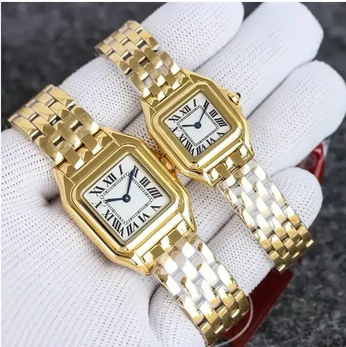 Luxury New Womens Lady Girl Watch Gold Silver Steel Female Ladies Quartz Watch with Diamond