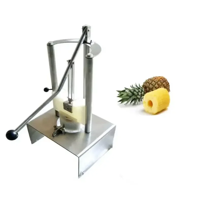 Manual Pineapple Peeler Cutter 304 Stainless Steel Fruit Slicer Corer Tool for Kitchen Restaurant Home Use Efficient Easy
