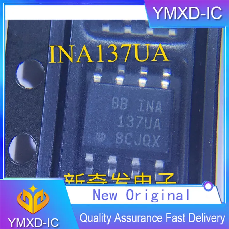 5Pcs/Lot New Original Ina137ua Audio Amplifier IC BB Ina137u Patch Sop8 Original Authentic Chip