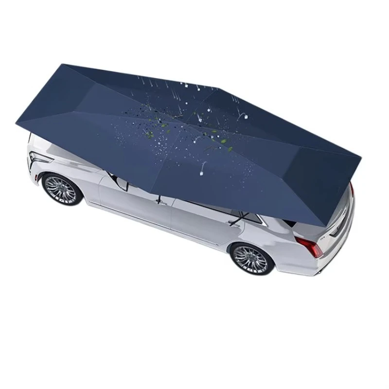 Fully Automatic Car Sunshade Remote-Controlled Folding Roof Canopy Car Awning Auto Open Car Covers Umbrella