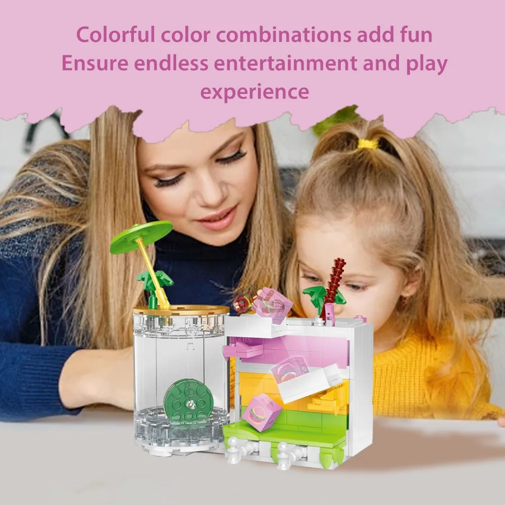 Nieuwe DIY bouwsteen kalender educatieve sets gunsten kalender bouwsteen puzzel speelgoed educatief spelen