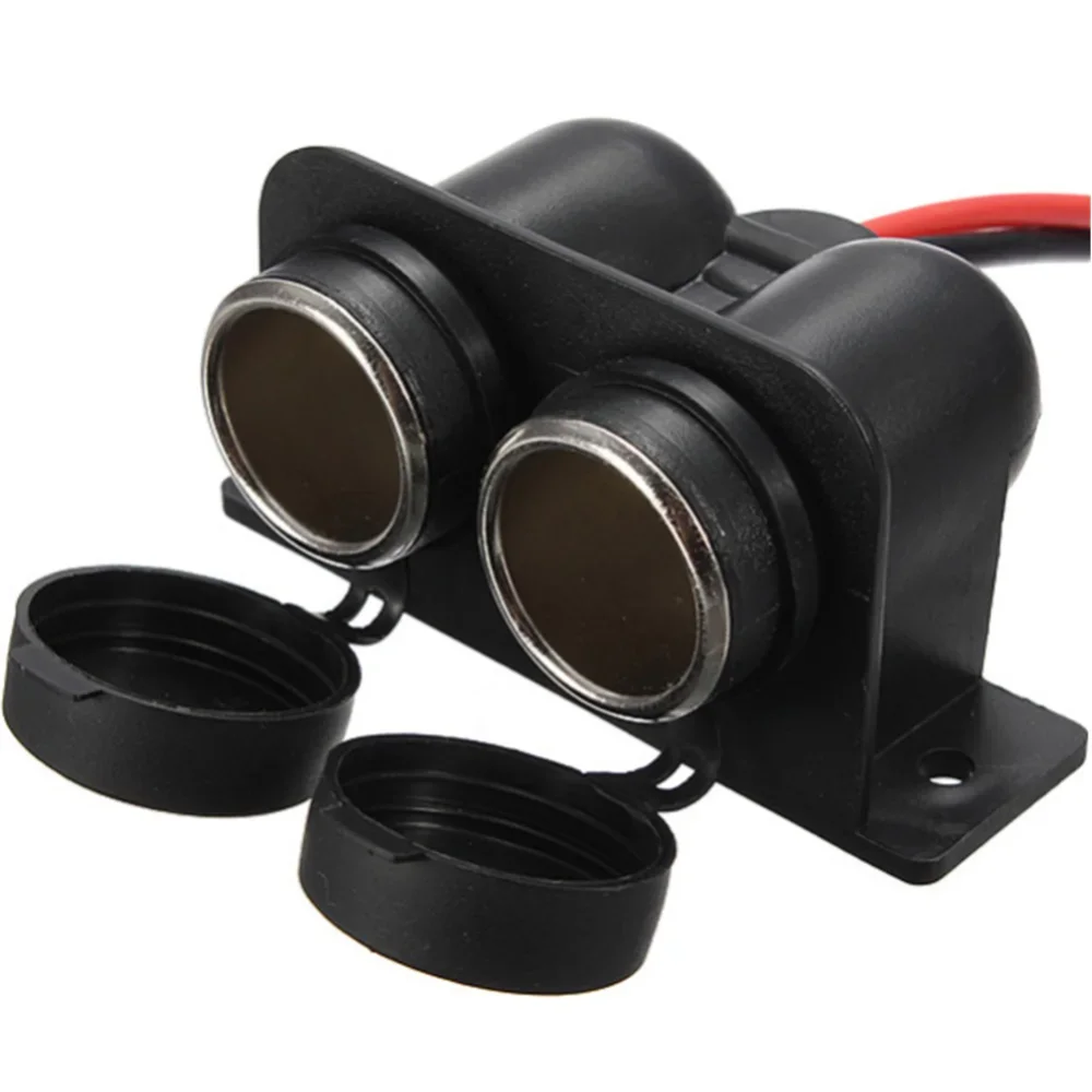 

Dual-Hole Car Cigarette Lighter Socket DC 12-24V Mother Car Charger Cigarette Lighter Plug Car Accessories Power Adapter Piug