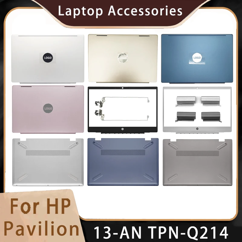 

New For HP Pavilion 13-AN TPN-Q214;Replacemen Laptop Accessories Lcd Back Cover/Palmrest/Bottom/Hinges With LOGO