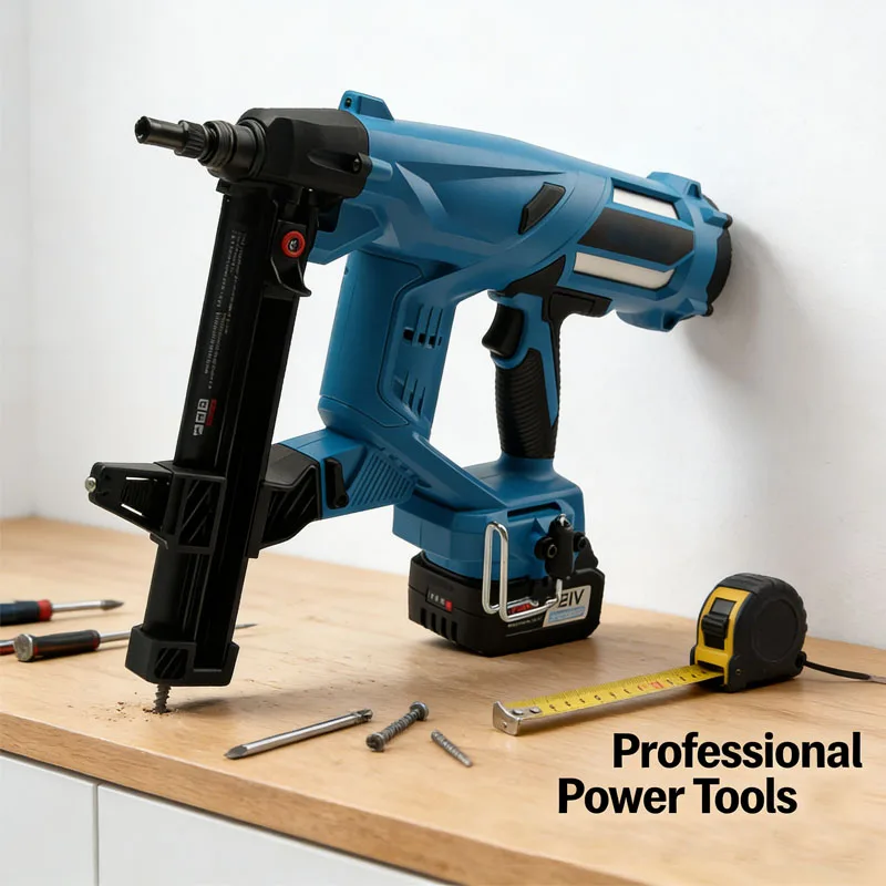 

Lithium Battery Nail Gun Cordless Electric Drive Steel Nail Gun Uesd for Actuated Concrete Fastening Door And Window Installatio