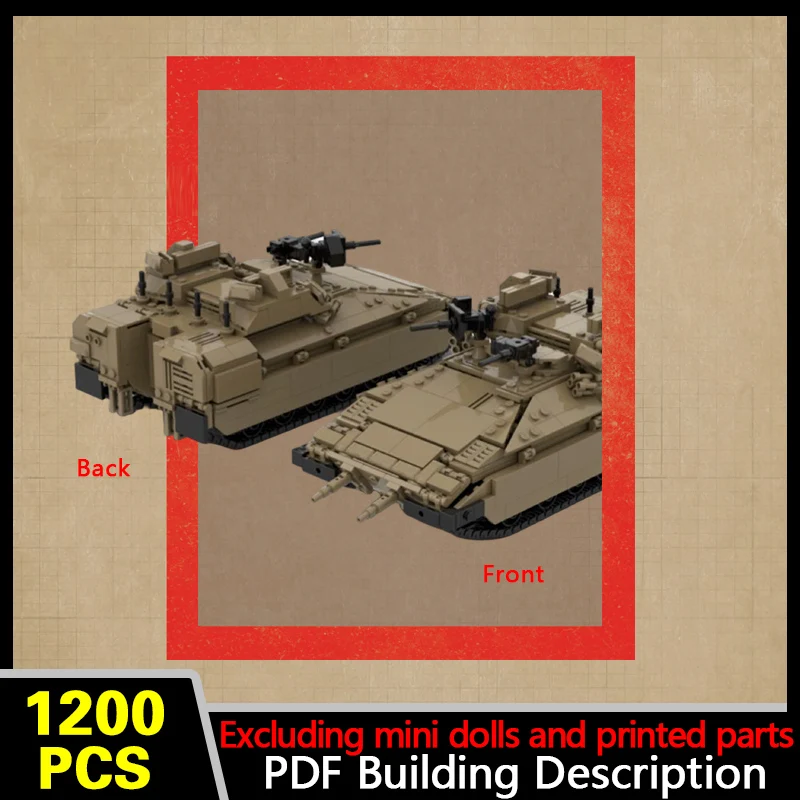 Active Protection System Model MOC Building Bricks War Equipment Modular Technology Gifts Holiday Assemble Children Toys Suit