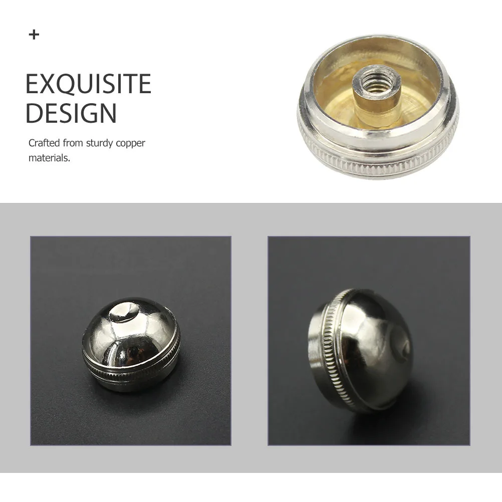 2 قطعة المواد الصلبة رئيس مشترك غطاء برغي الناي رئيس المسمار ملحق طويلة الأمد أداء موثوق المحمولة مريحة حمل #3