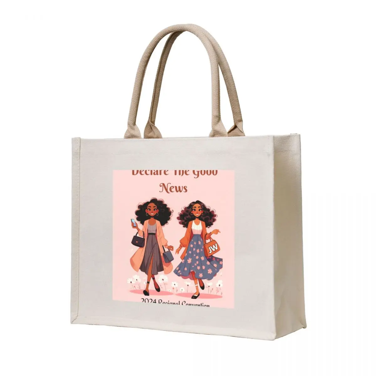 Declare the good news (sister preaching) Tote Bag ecological bags the tote bag Canvas bag for women