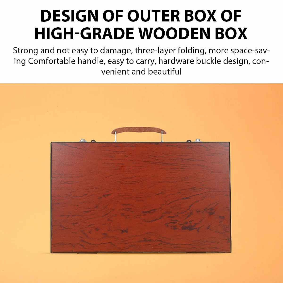 140 قطعة/المجموعة اللوحة رسم الفن مجموعة الأطفال الفن تلوين النفط فرشاة الرسم المائية قلم رصاص ملون المحمولة هدية صندوق الاطفال هدية #6