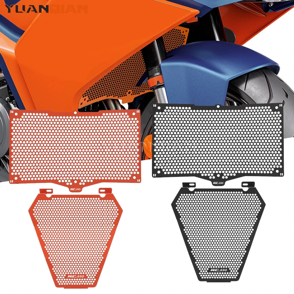 RC 125 200 390 Motorcycle Accessories Radiator Guard Protection Grille Cover Protector For RC125 RC200 RC390 2022 2023 2024 2025