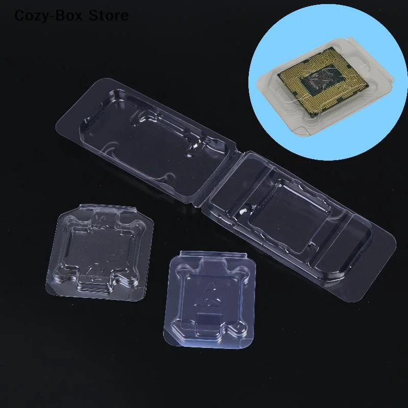 [ZY]10/50Pcs For 12th Generation LGA1700 775/115X/1200intel CPU Clamshell Tray Box Case Holder Protection[ZY]