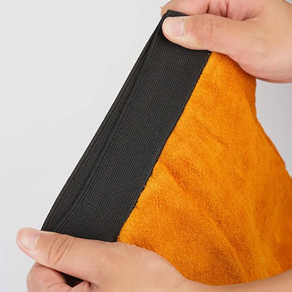 Non-stick Liner Electric Welding Sleeves Heat Flame Resistant Anti-scalding Welding Arm Protector Thickened Elastic Cuff