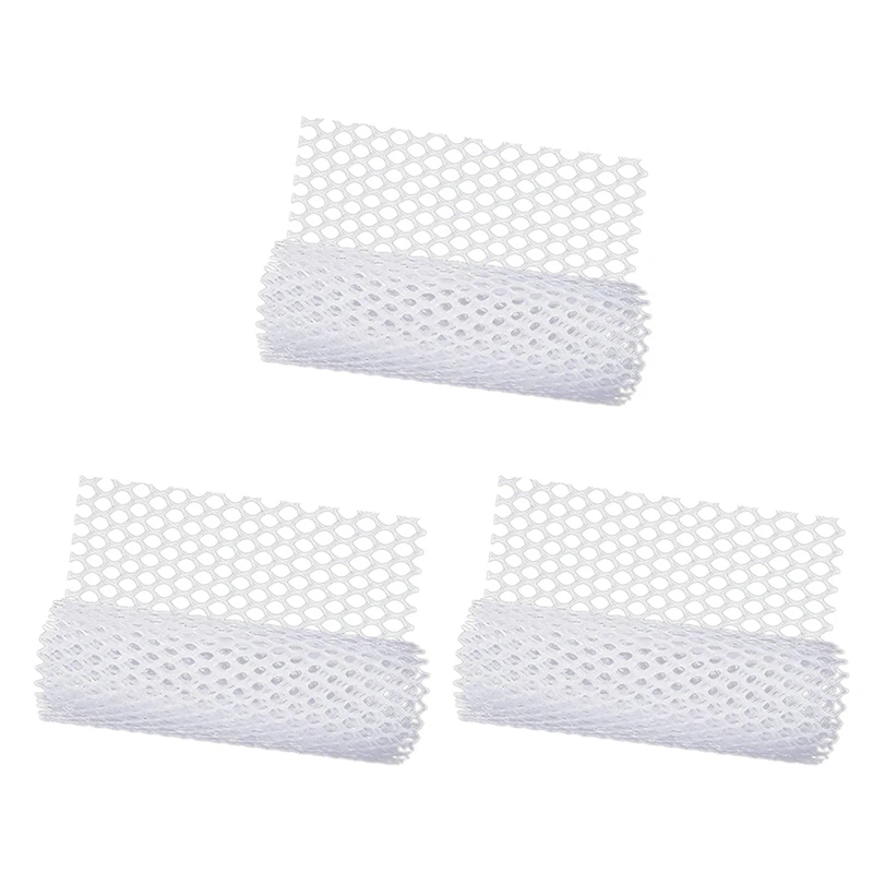 

AFBC 3X Reusable Plastic Chicken Wire Fence Mesh Lightweight Durable Hexagonal Mesh DIY Project (White)