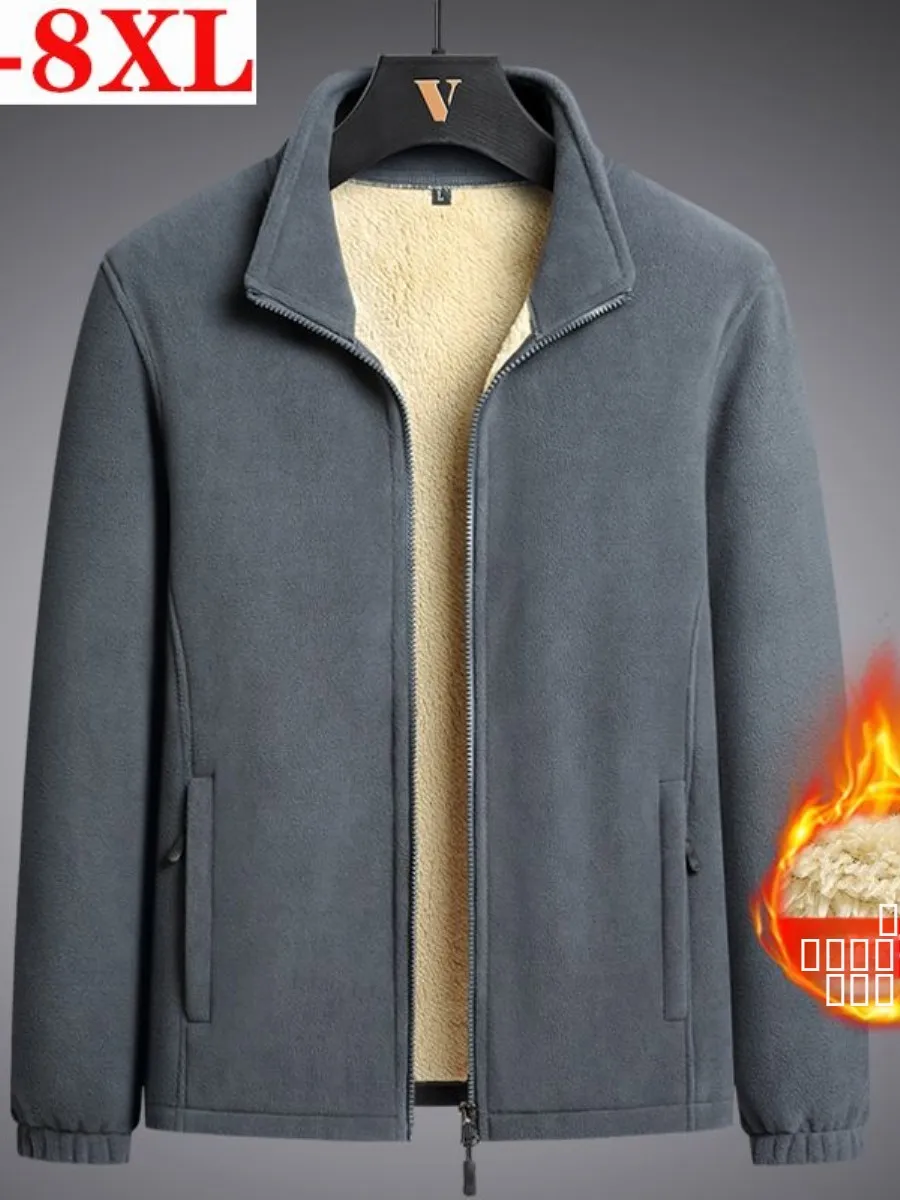 

Мужская утепленная толстовка Extra Thi Fce 2025: Новая зимняя верхняя одежда, утепленная толстовка с воротником-стойкой, деловой стиль, с передними карманами, стандартный крой рукавов