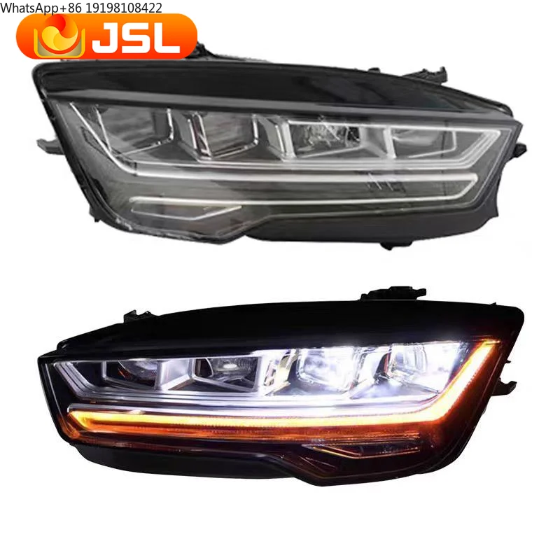 

Suitable for Audi A7 Headlamp Projector Lens 2011-2018 RS7 S7 Dynamic signal Headlamp LED Headlamp Drl Car Accessories