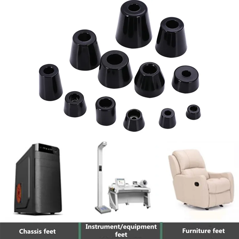 8Pcs Cutting Board Rubber Feet Chair Floor Protector Non-slip Furniture Feet Table Leg Cover Cabinet Bottom Pads Funiture Legs