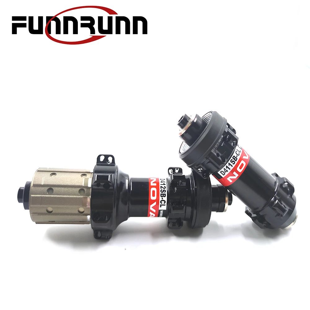 

Novatec D411SB-CL D412SB-CL Center Lock Hubs Straight Pull Front QR 9/12/15mm O.L.D 100mm Rear QRx135 12x142 Freehub HG XD XDR