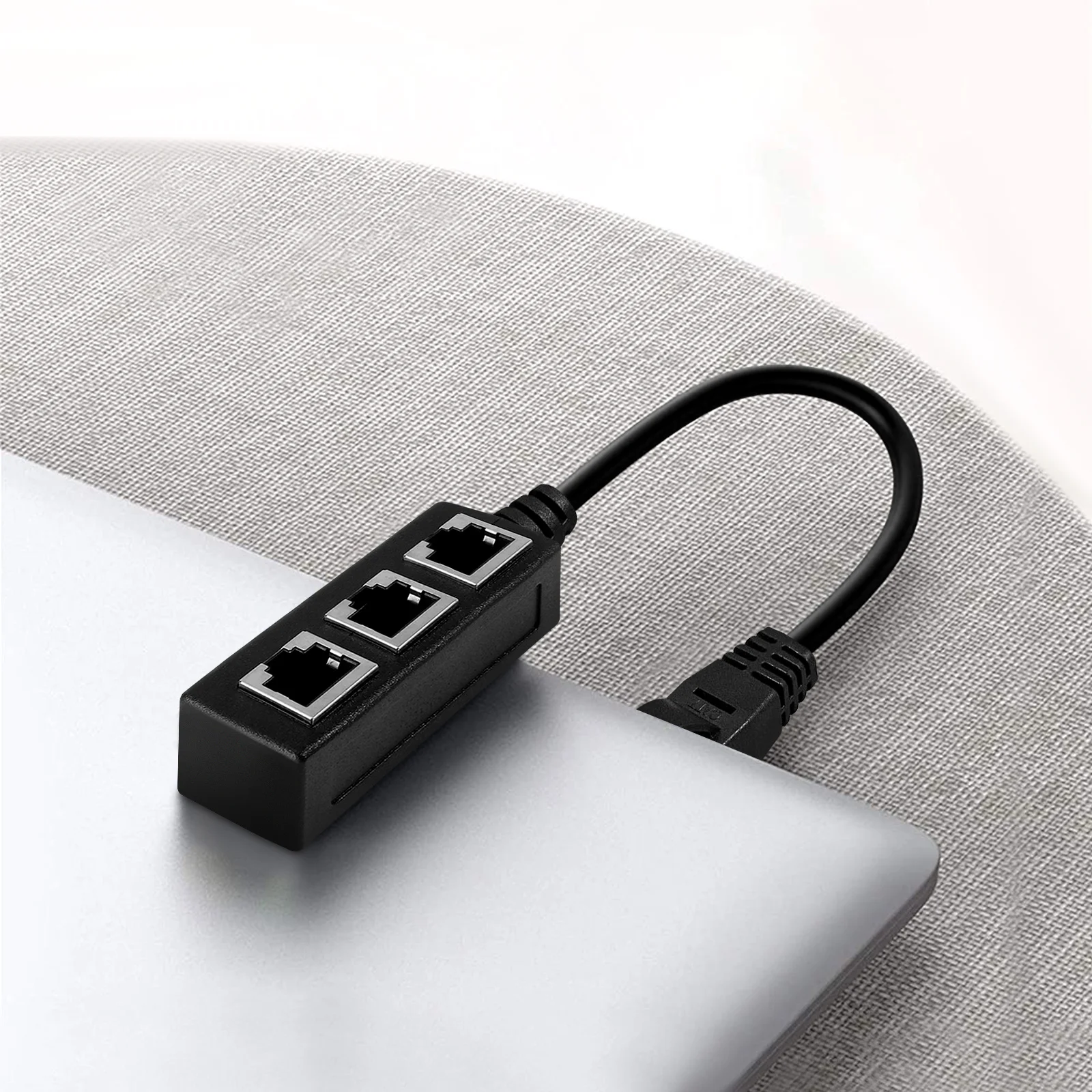 

Lan Splitter 1 to 3 Rj45 Ethernet Extension Cable Adapter for Desktop Laptop Router Reliable Performance Rj45 Splitter