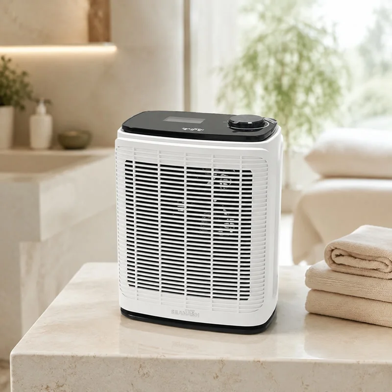 Desktop Rock Salt Filter Air Purifier For Hotel Spa Rooms Wellness Facilities And Distributor Supply