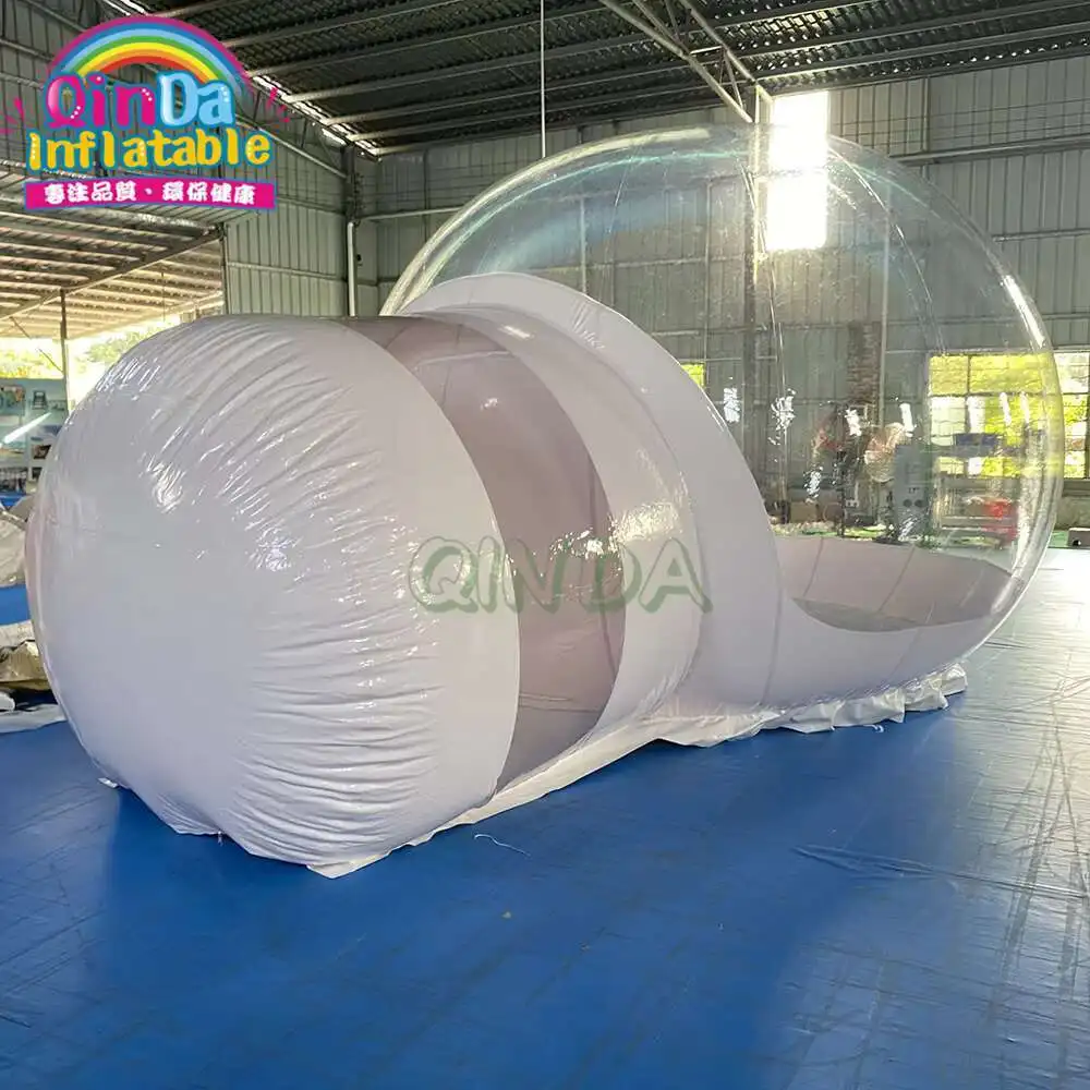 Outdoor Camping Inflatable Transparent Dome Tent , High Quality Inflatable Clear Bubble Tent