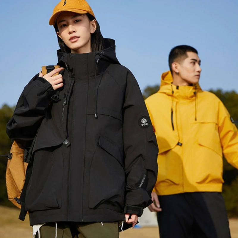 Unisex Outdoor Waterproof Hiking Jackets Windbreaker Coat Autumn Breathable Fishing Camping Windproof Jackets Men Women Clothing