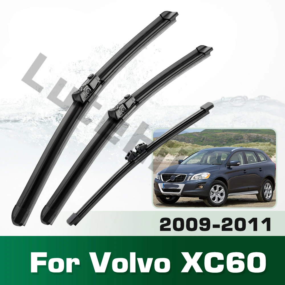 Scheiben wischer vorne und hinten Wischer blätter für Volvo xc60 2009-2011 Windschutz scheibe Scheiben bürsten 26 "20" 15"