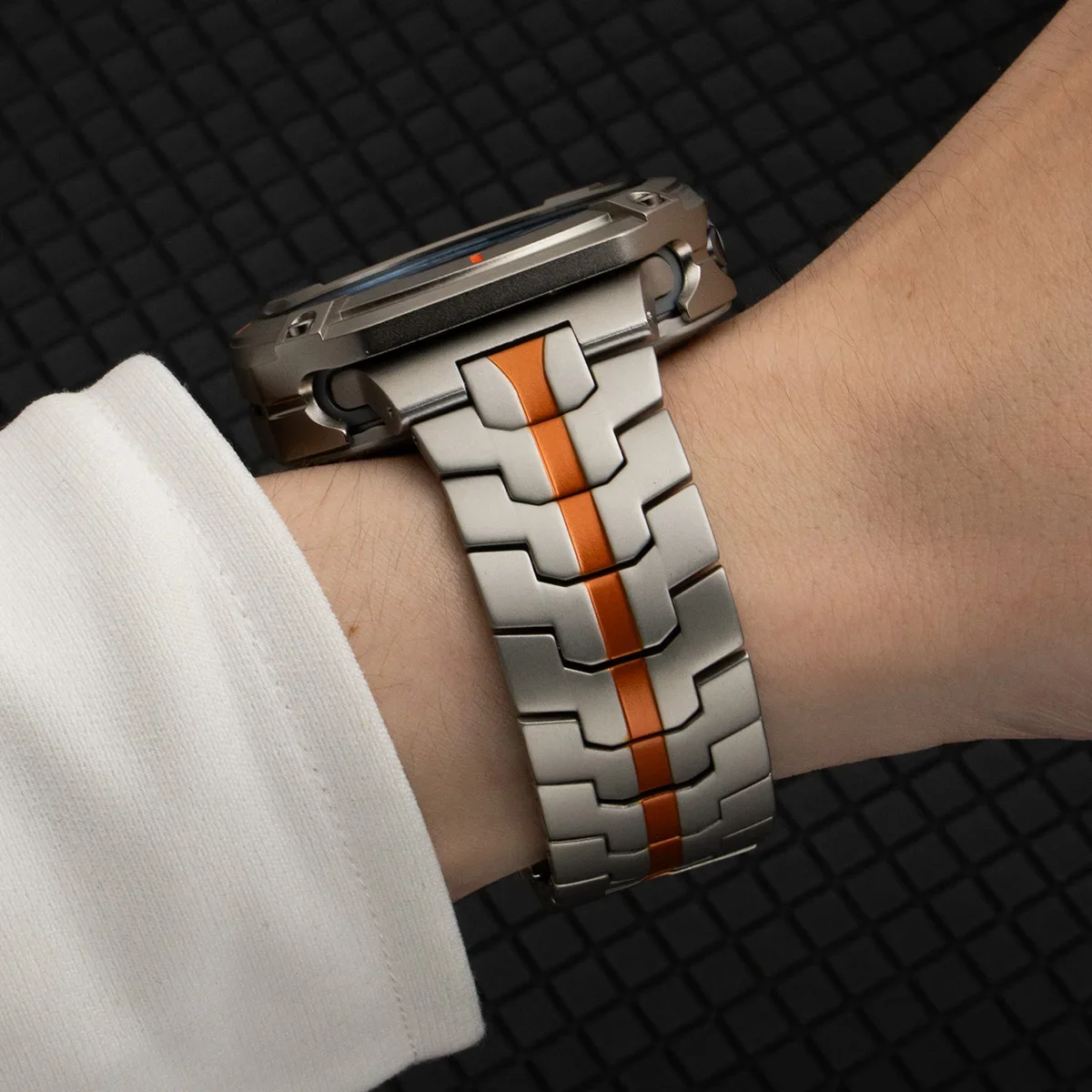 

Case+Strap For Samsung Galaxy Ultra 2025 Stainless Steel WatchBand Metal Cover Screen Protector for Galaxy Ultra 47 Men Bracelet