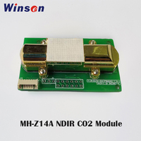 Winsen MH-Z14A CO2 Sensor NDIR Infrared Gas Sensor Carbon Dioxide Module CO2 Monitor UART, PWM Output