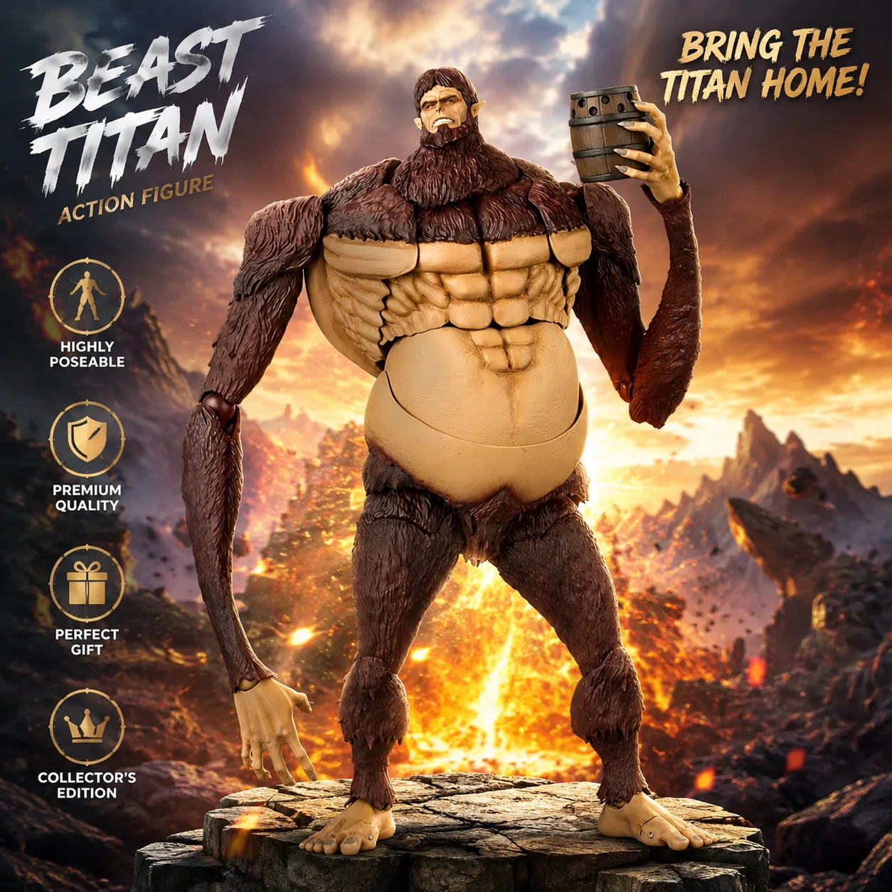 revoltech-attack-on-titan-beast-titan-articulated-figure-model-desktop-ornament-room-decor-collectible-toy-anime-fan-gift