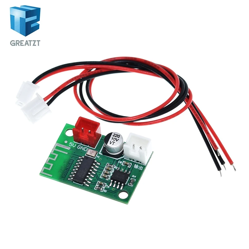 GREATZT 5V Bluetooth Amplifier Module 5W Mono Class D Wireless Lossless Music Player Digital Power Amplifier Finished Board