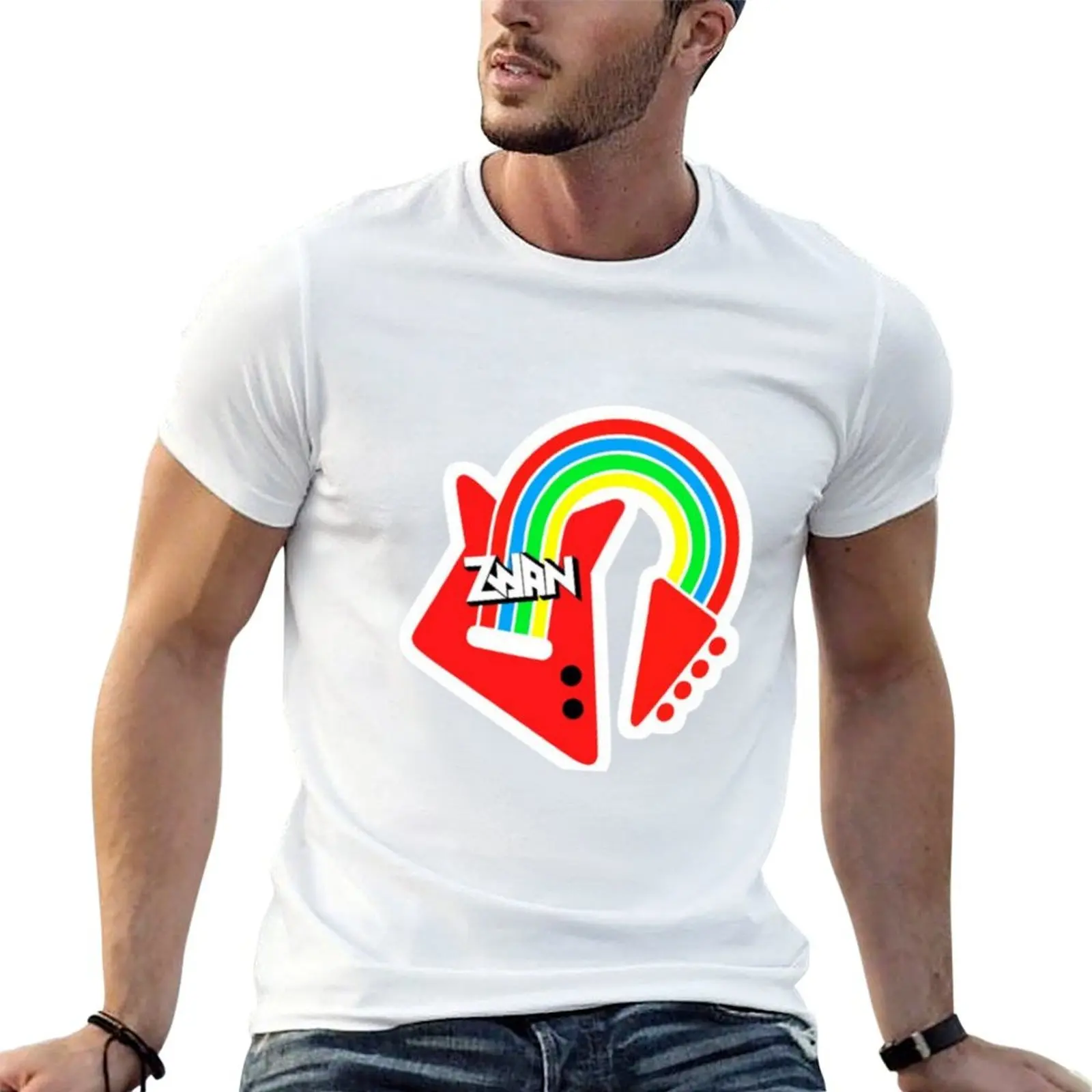 

brand luxury mens ZWAN cotton men T-Shirt 100% shirts t t shirt graphic