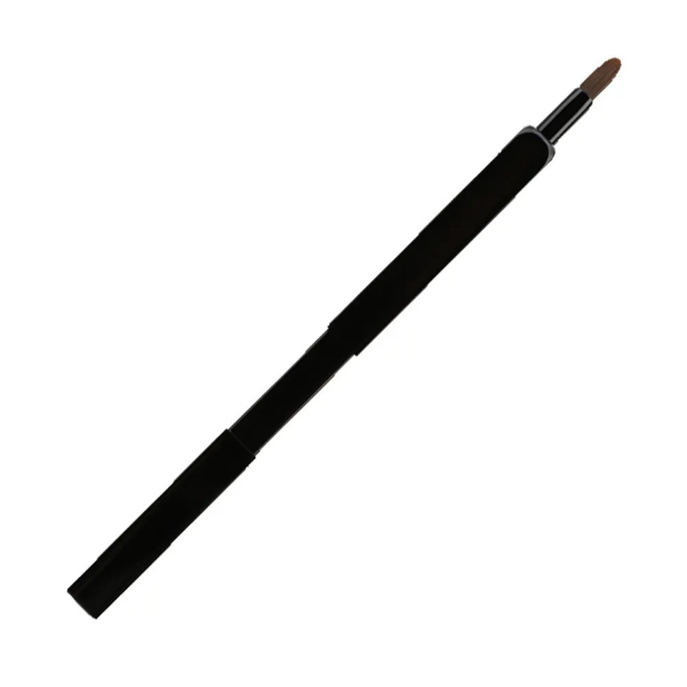 Retractable Lip Brush Premium Silky Dense Bristles Strong Metal Tube Compact Design for Cosmetics Bag Salon Home Makeup Brush