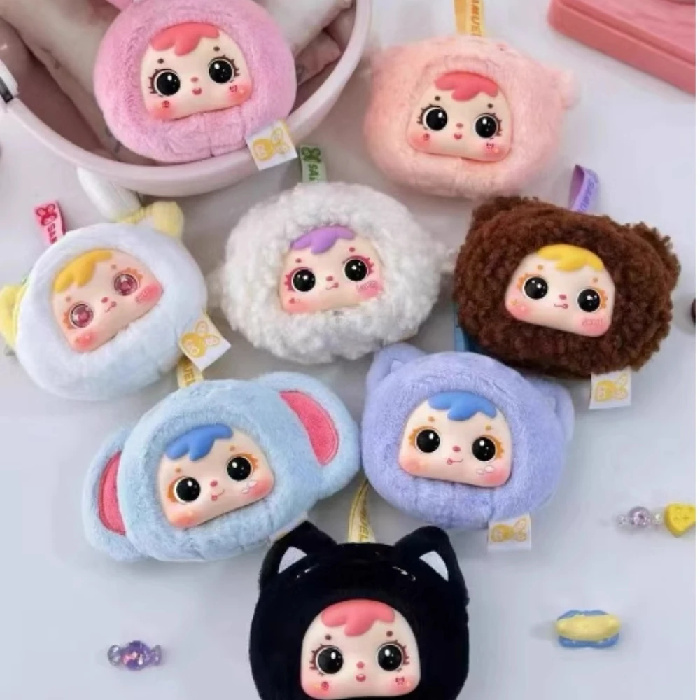 

Samuel Mini Animal Paradise Series слепая коробка милые животные виниловая модель лица кукла Mystery Box игрушка-сюрприз коллекция украшений для стола