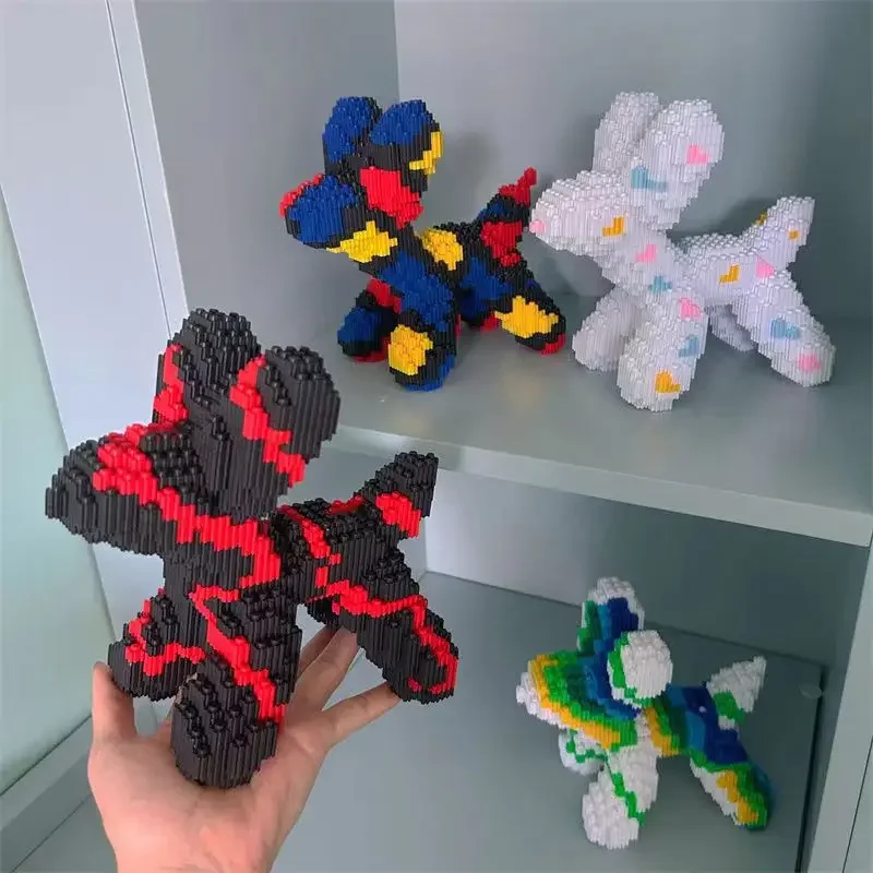Balloon Dog Building Blocks Children\'s Puzzle Toys High Difficulty Creative Birthday Gift Ornament