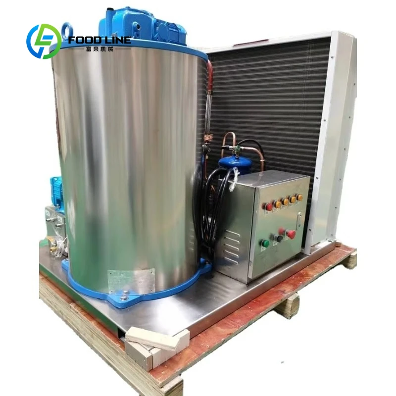 Customized High Efficiency Industrial Flake Ice Machine Ideal for Concrete Cooling and Large Scale Construction Projects