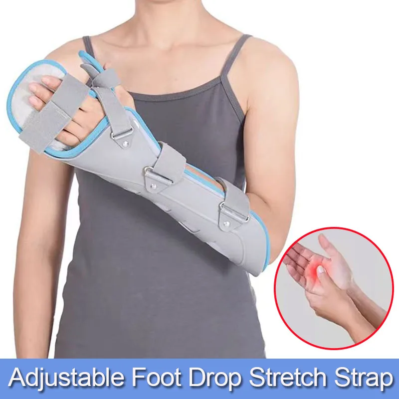 

1Pcs Adjustable Wrist Support Orthosis Brace-Wrist Fracture Injury Brace-Hand Support Forearm Protector-Relief Wrist Pain