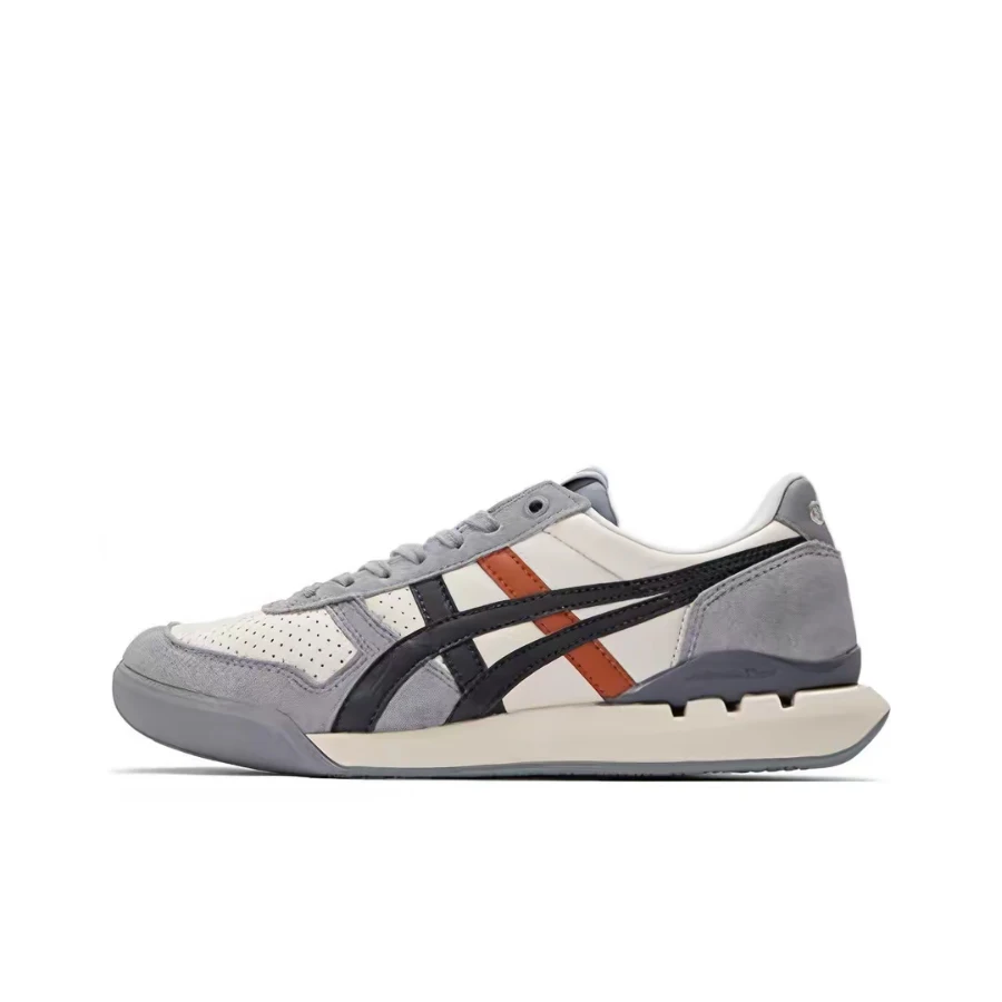 Onitsuka Tiger Ultimate 81 EX Unisex Gray Low-Top Casual Shoes  Minimalist Durable Snug-Fitting Everyday Comfort 1183C074-101