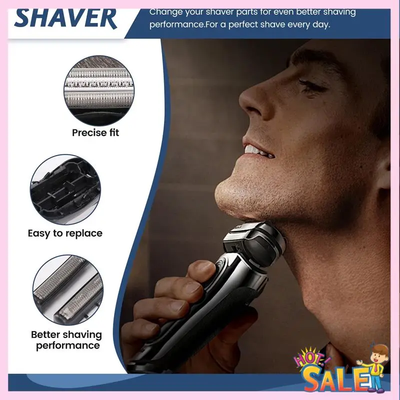 

A88X Replacement Electric Shaver Head For Braun 3 Series 300S 301S 310S 320S 330S 340S 360S 380S 3000S