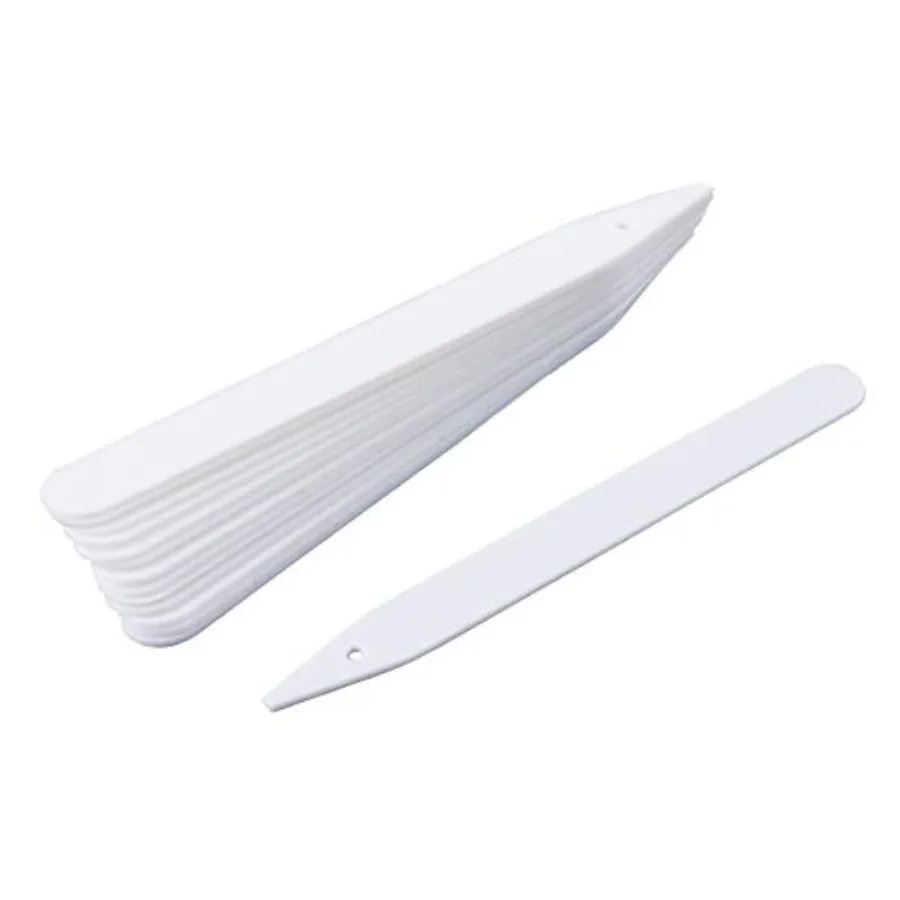 

6 Inch Plant Markers, White - 100pcs